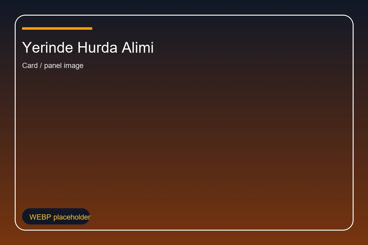 Yerinde Hurda Alimi hizmeti gorseli